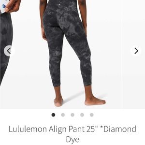 LULULEMON ALIGN LEGGINGS 25”